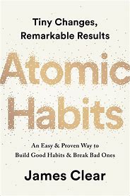 Atomic Habits Book Cover by James Clear